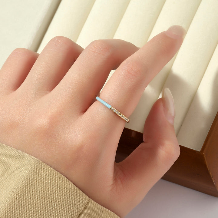 Sublime Periwinkle Ring - Salty Accessories