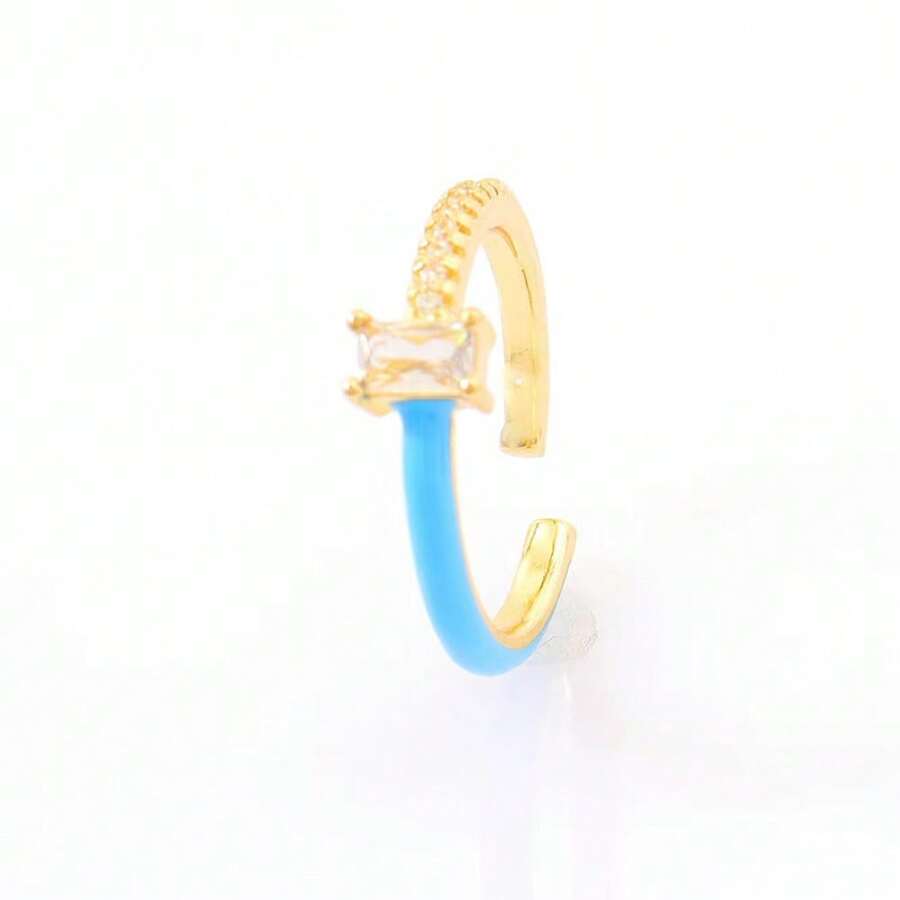 Chroma Sparkle Ring - Blue - Salty Accessories