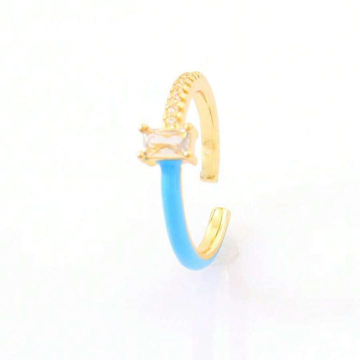Chroma Sparkle Ring - Blue