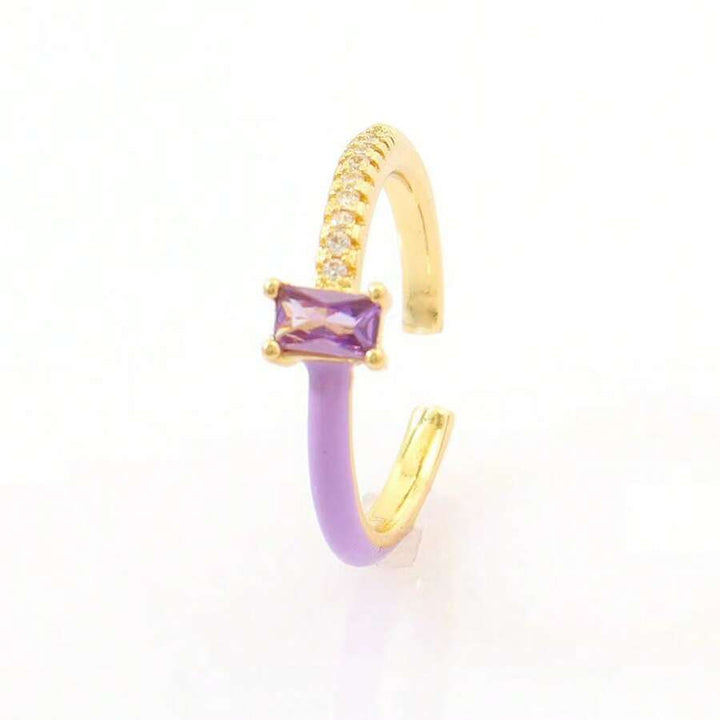 Chroma Sparkle Ring - Lilac - Salty Accessories