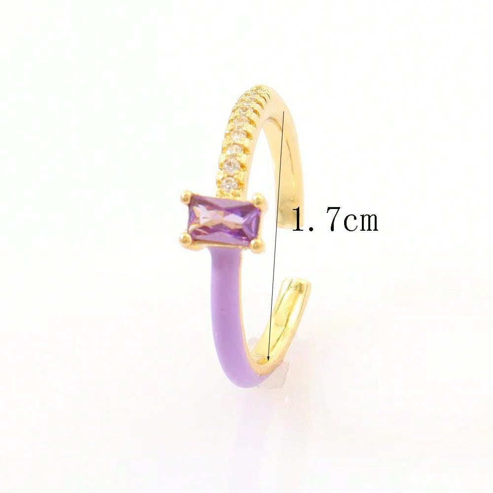 Chroma Sparkle Ring - Lilac - Salty Accessories