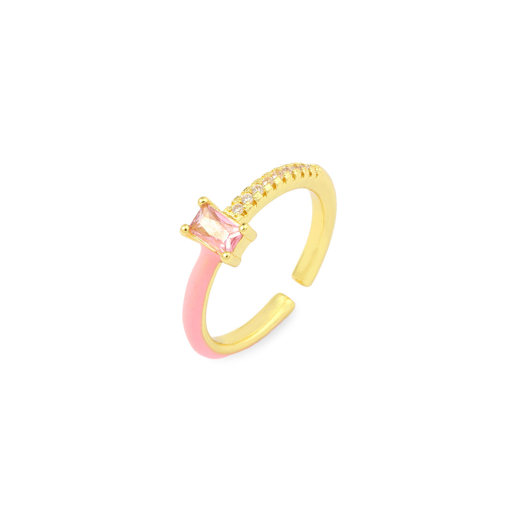 Chroma Sparkle Ring - Pink - Salty Accessories