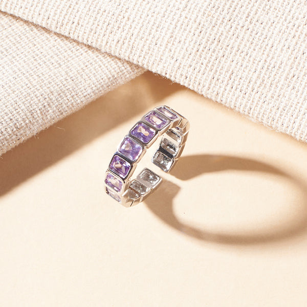 Halley Tennis Silver Ring