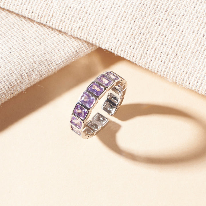 Halley Tennis Silver Ring