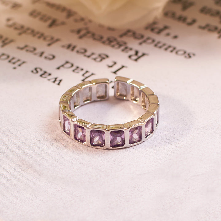 Halley Tennis Silver Ring