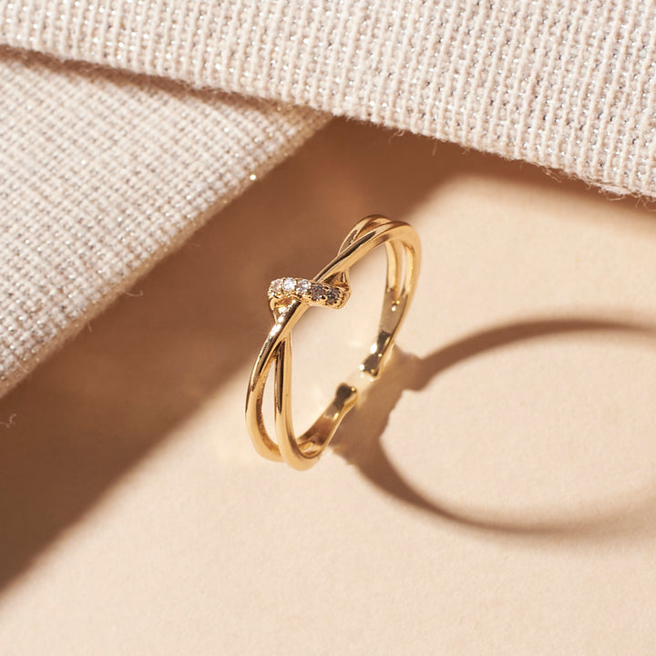 New Turn Gold Ring - Salty Accessories