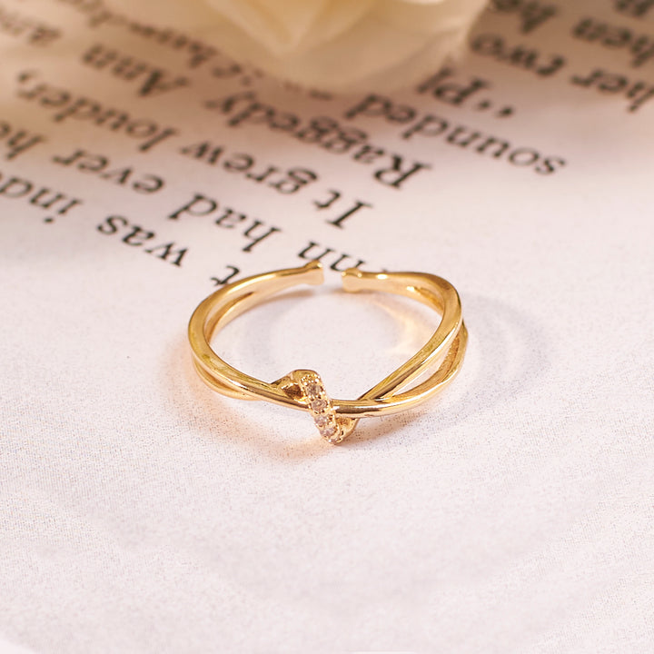 New Turn Gold Ring - Salty Accessories