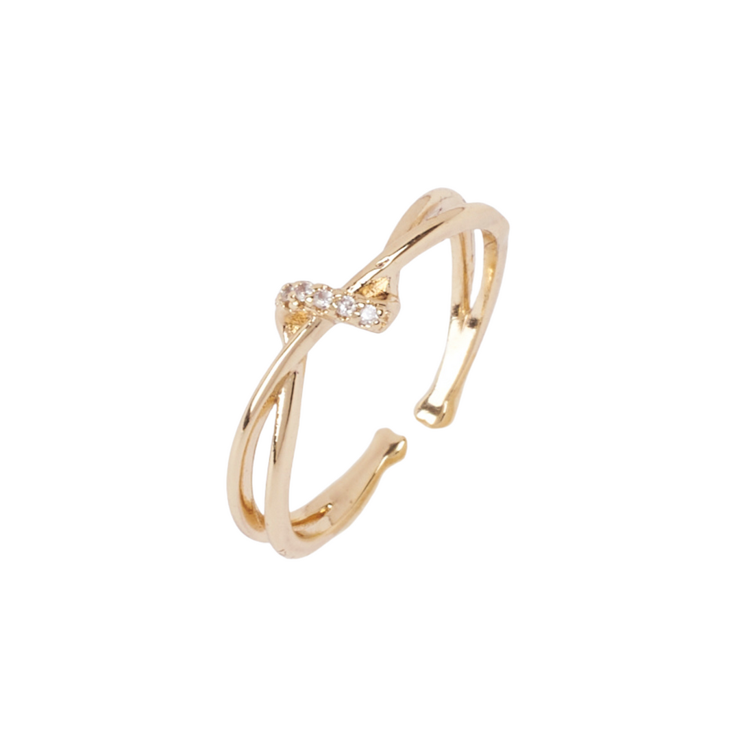 New Turn Gold Ring - Salty Accessories