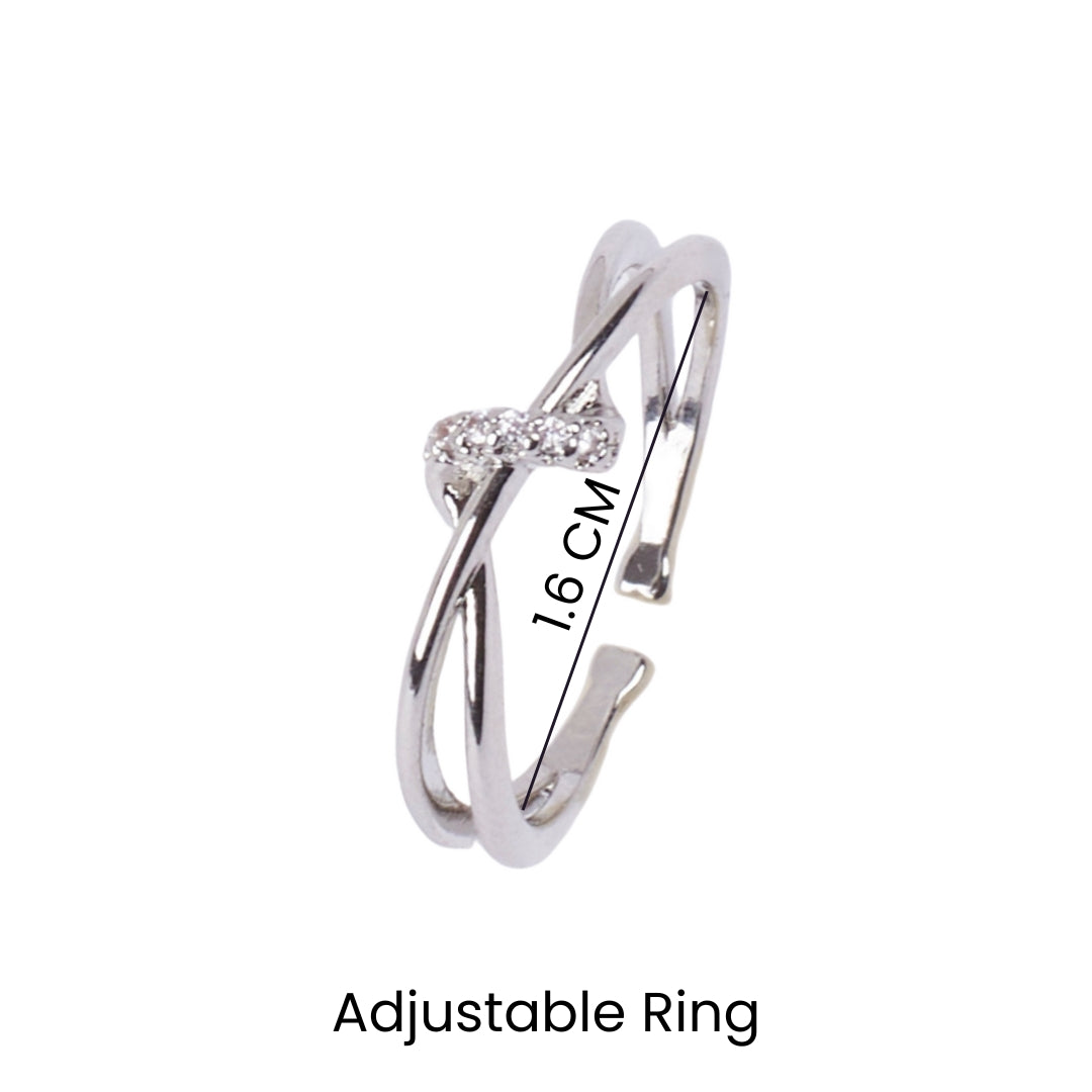 New Turn Silver Ring