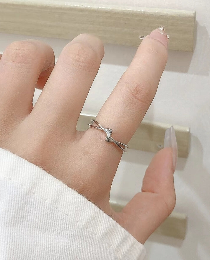 New Turn Silver Ring