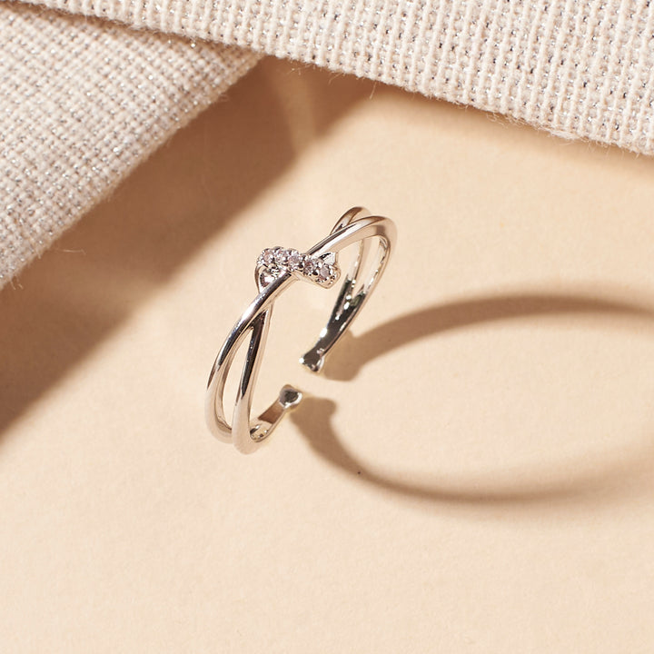 New Turn Silver Ring