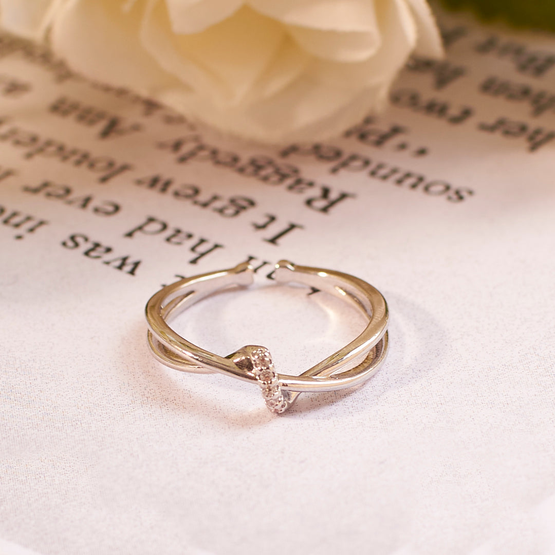 New Turn Silver Ring