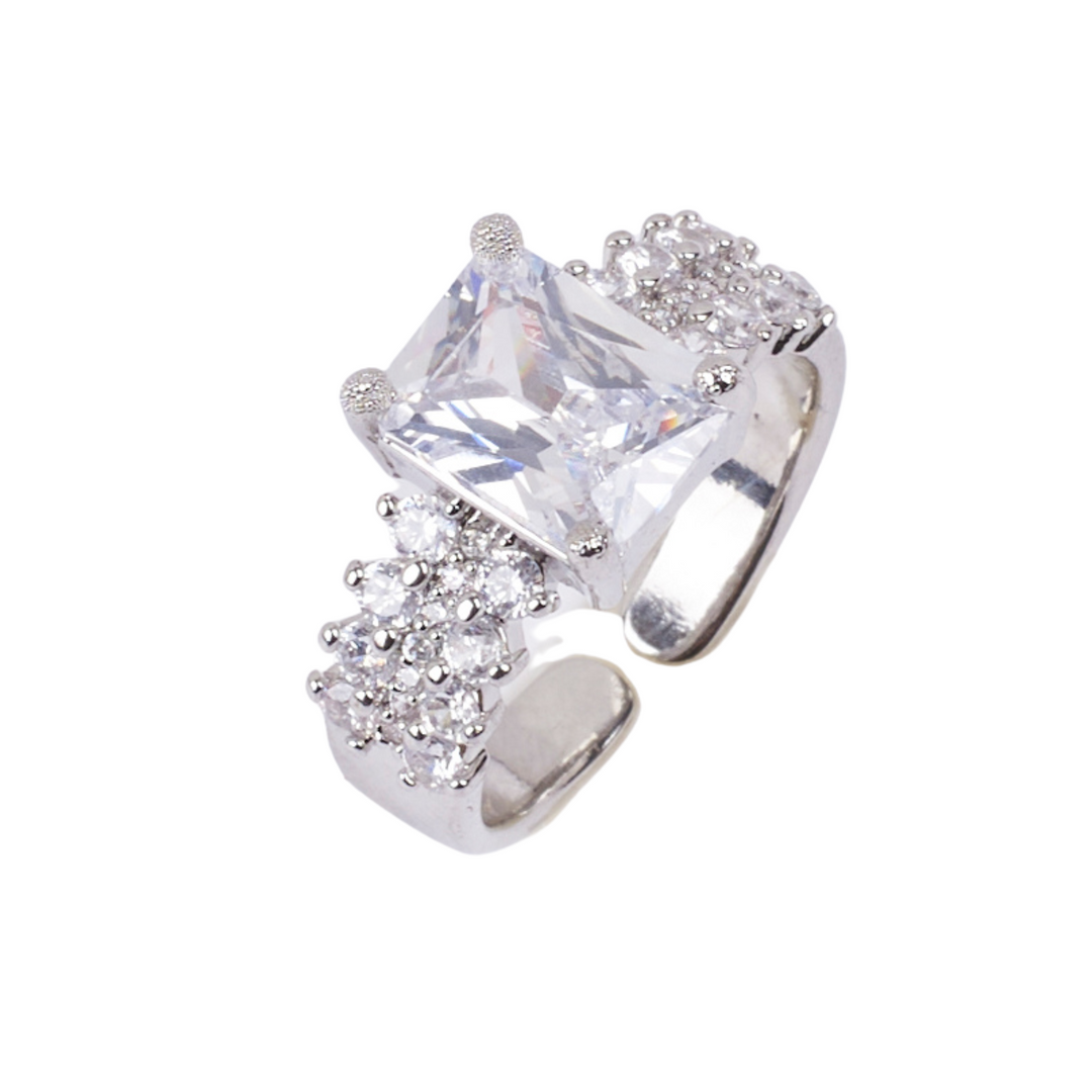 Solitaire Paradise Silver Ring - Salty Accessories