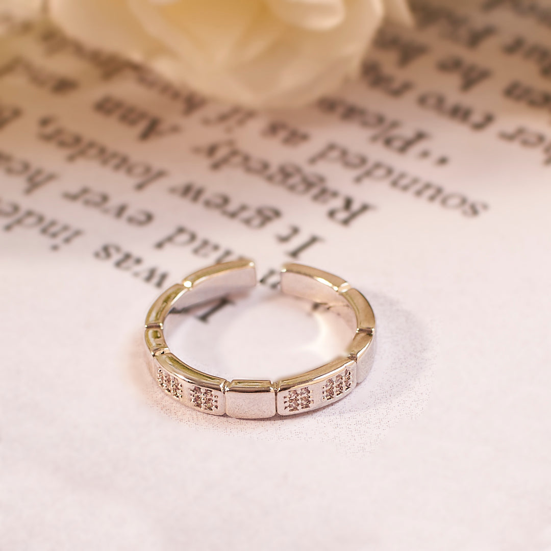 Kia Studded Silver Ring - Salty Accessories