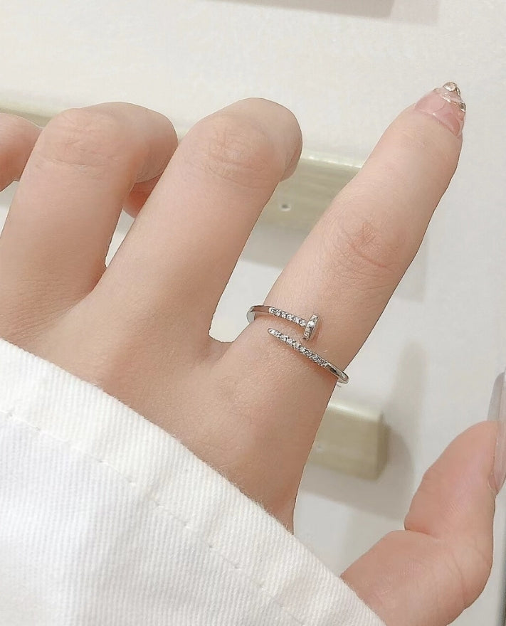 Jas Nail Silver Ring - Salty Accessories