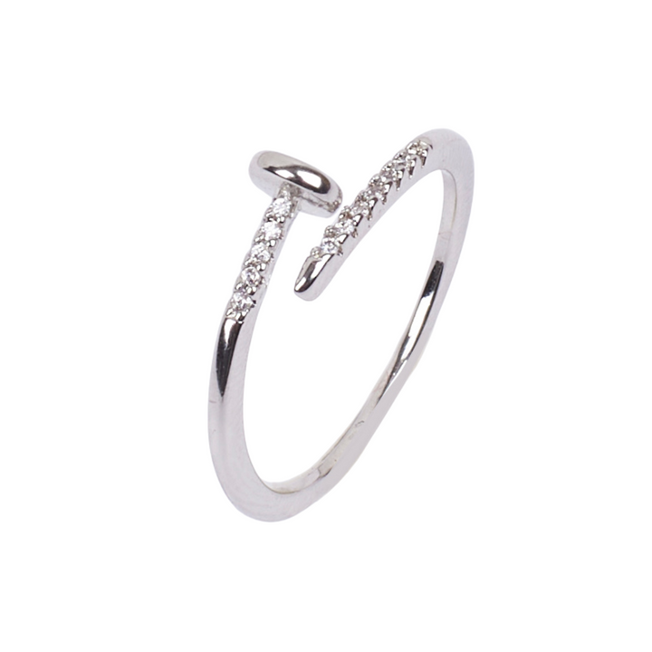 Jas Nail Silver Ring - Salty Accessories