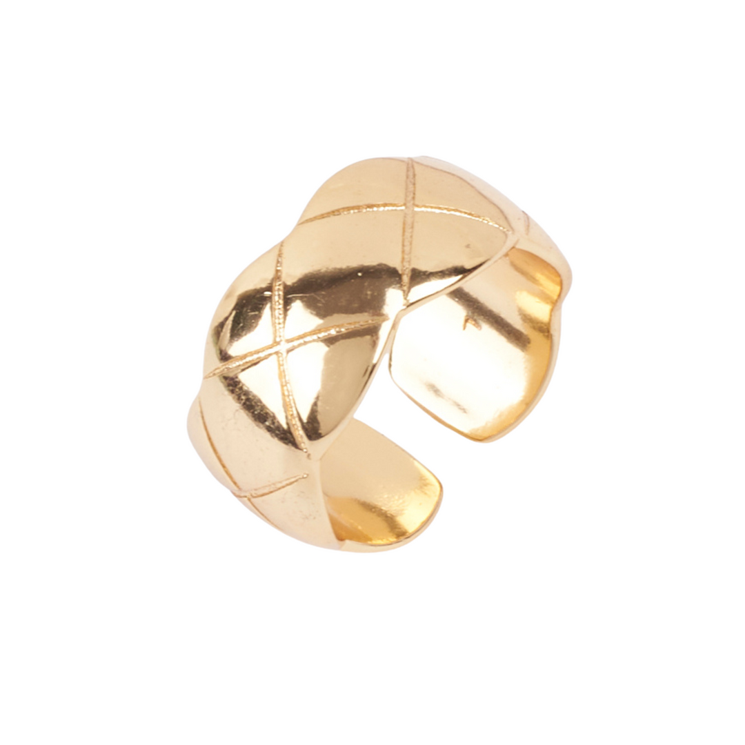 Muffin Gold Ring