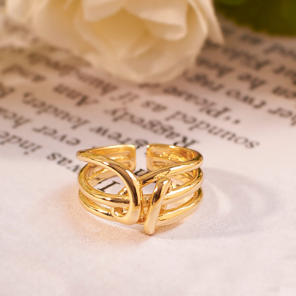 Baroque Gold Ring