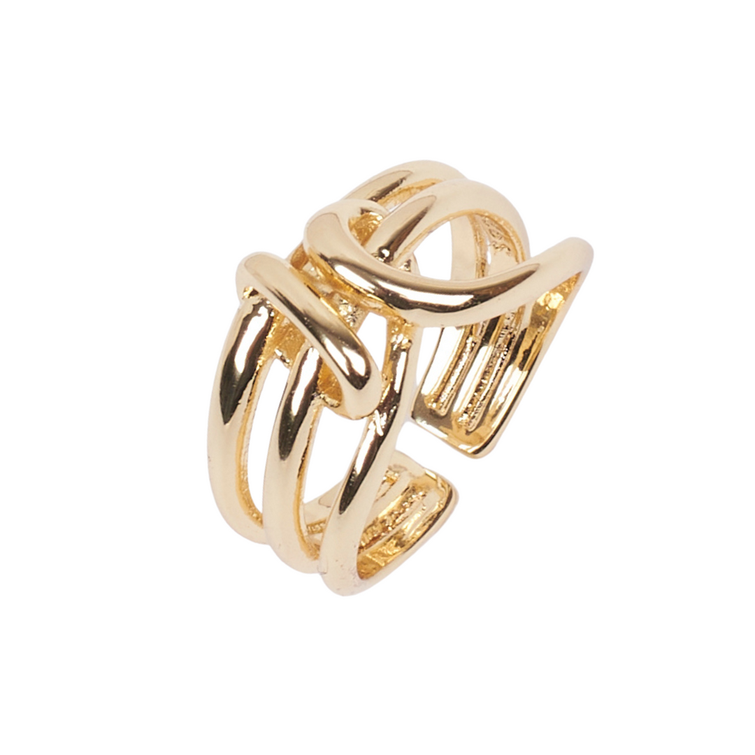 Baroque Gold Ring - Salty Accessories