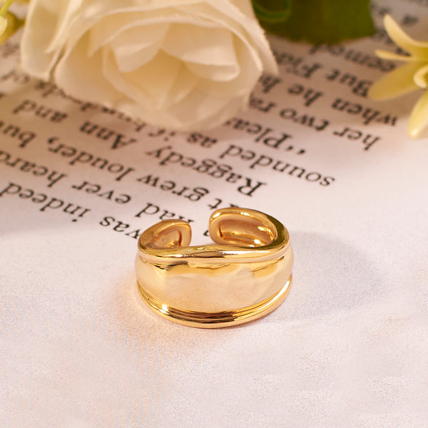 Kayden Bold Gold Ring