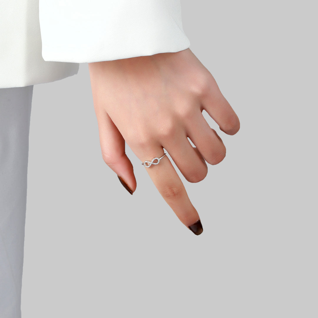 Beyond Infinity Silver Ring