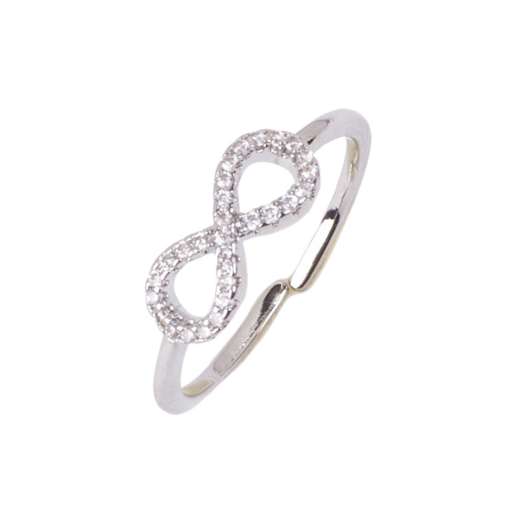 Beyond Infinity Silver Ring - Salty Accessories