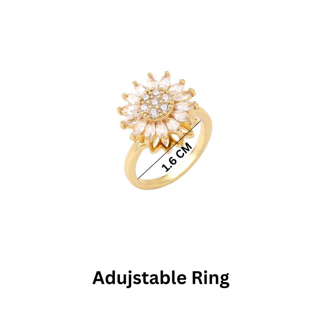 Amaryllis Spinner Floral Ring