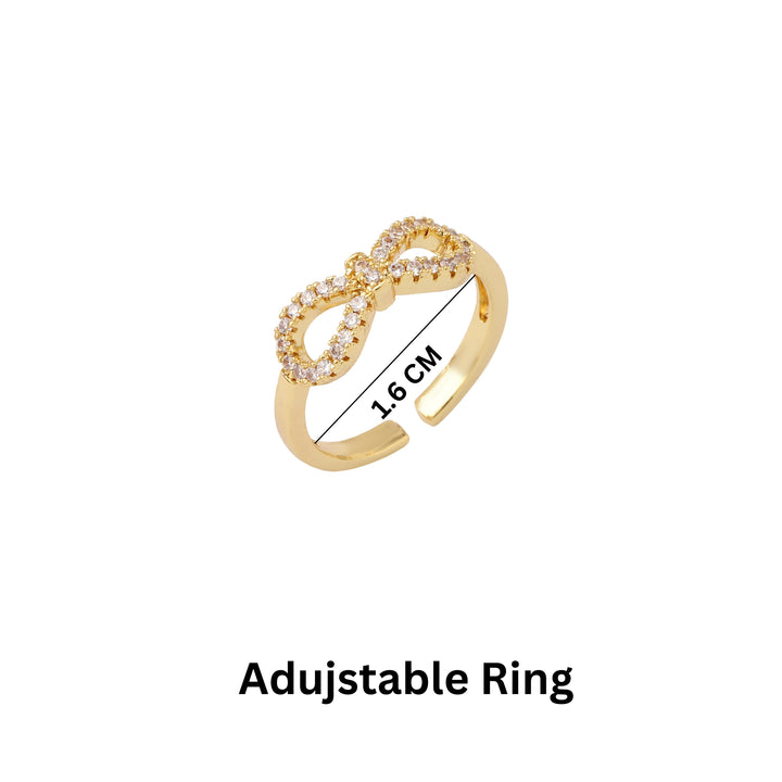 Twyla Inifinity Gold Ring