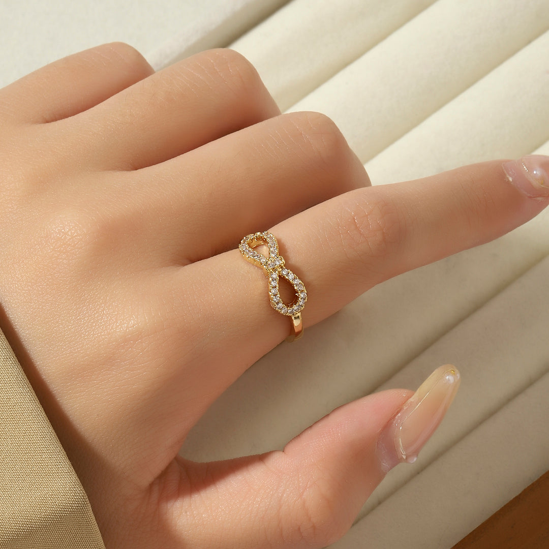 Twyla Inifinity Gold Ring