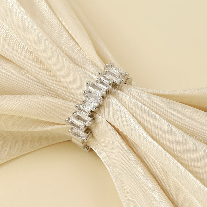 Elira Tennis Silver Ring