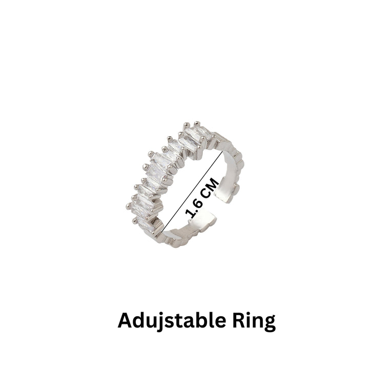 Elira Tennis Silver Ring