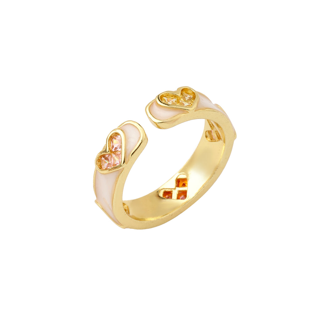 Alamea Hearts Gold RIng