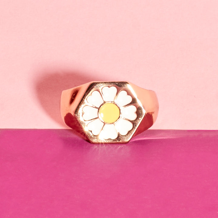 Chic Gold blossom Ring