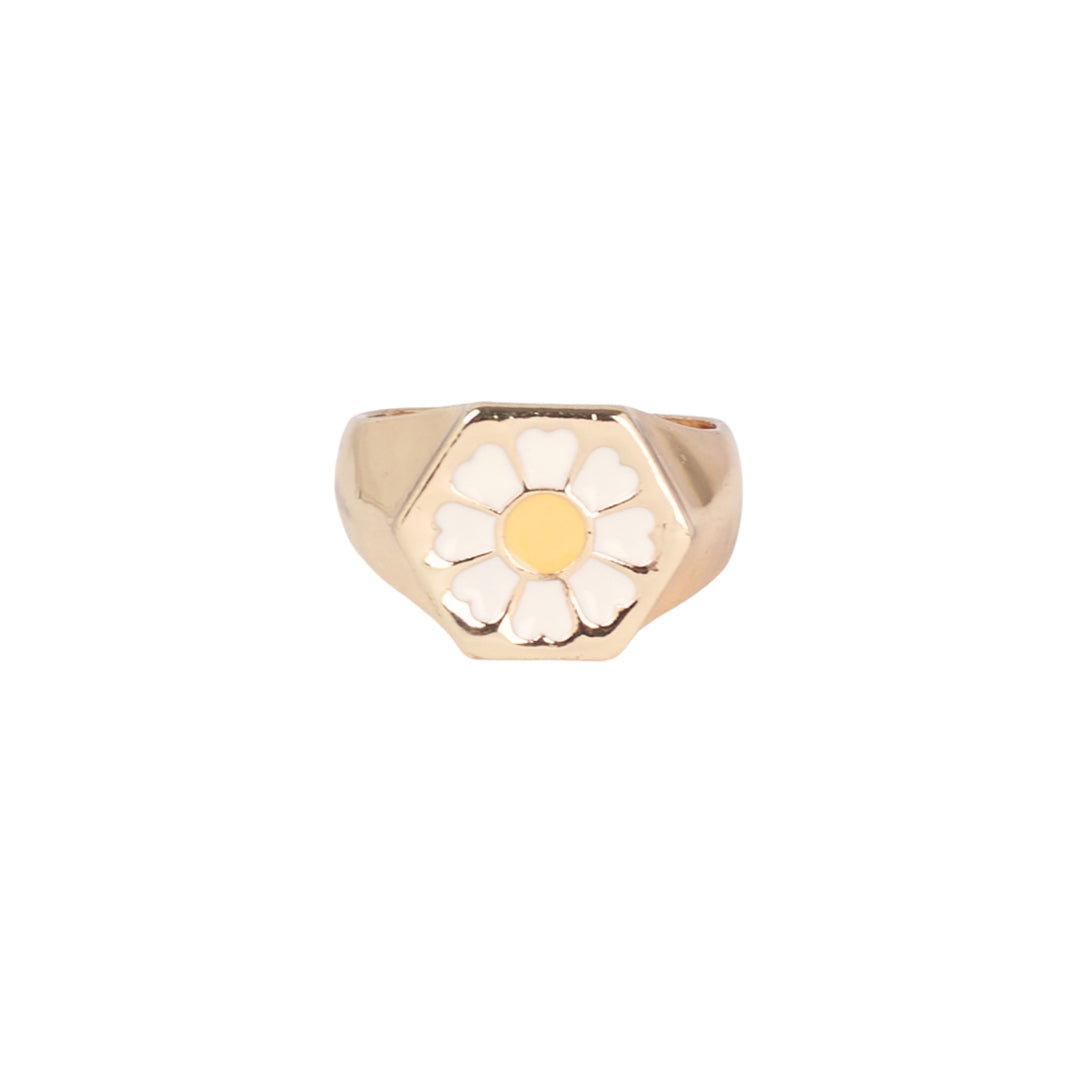 Chic Gold blossom Ring