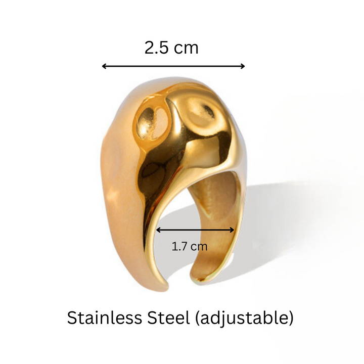 Glamour Chunk Ring