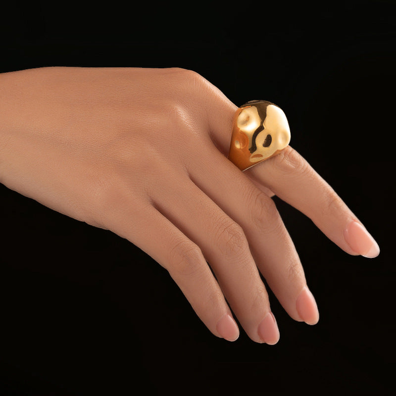 Glamour Chunk Ring - Salty Accessories