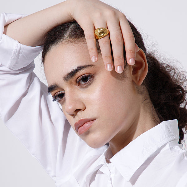 Glamour Chunk Ring