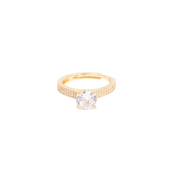 Elegant Gold Promise Ring