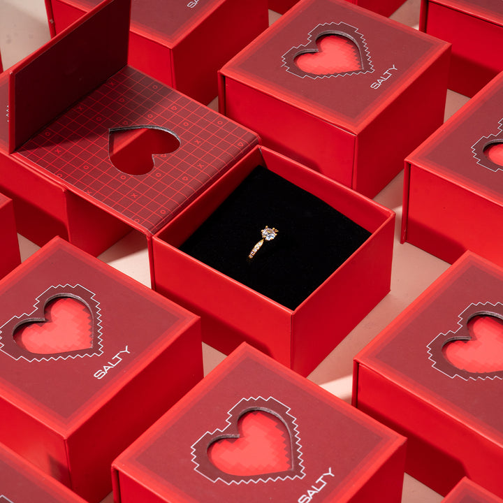 Gold-Tone Engagement Ring