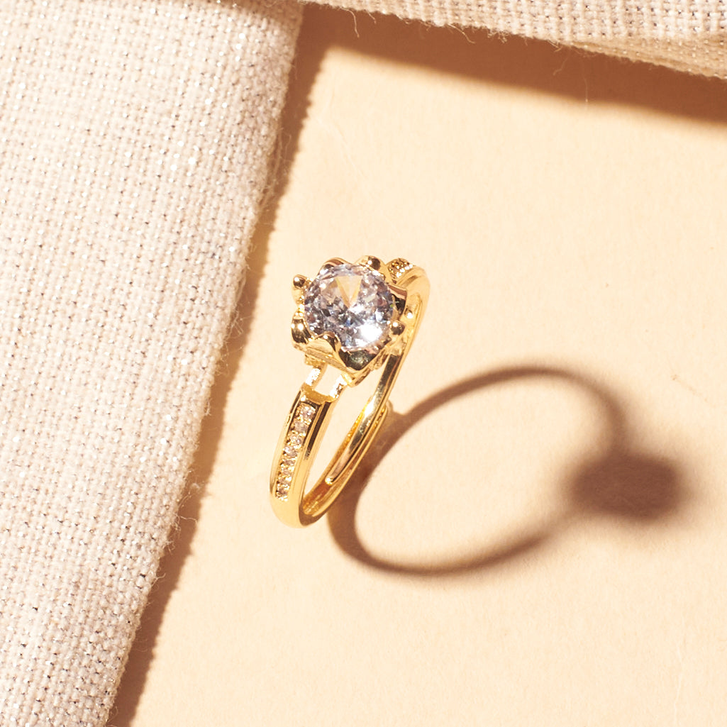 Default Radiant Crystal Ring