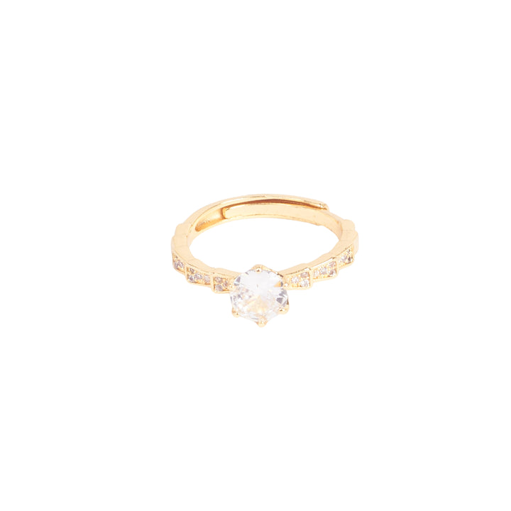 Gold Diamond Ring