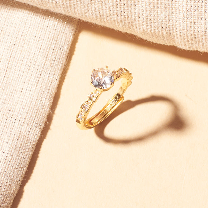 Gold Diamond Ring