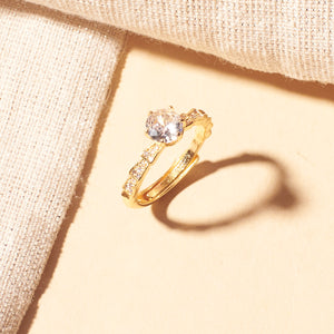 Gold Diamond Ring