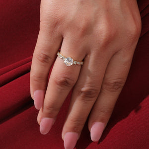 Gold Diamond Ring - Salty Accessories