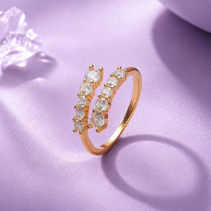 Radiant Stone Statement Ring