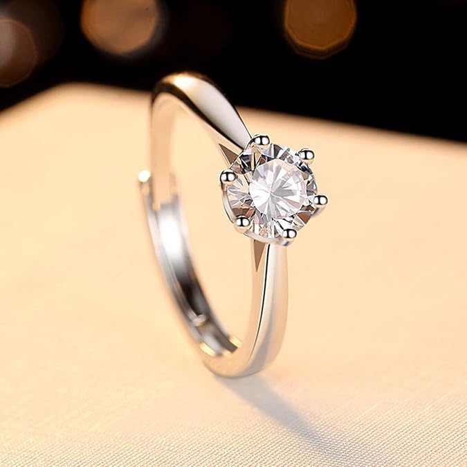 Brilliant Dazzling Crystal Ring