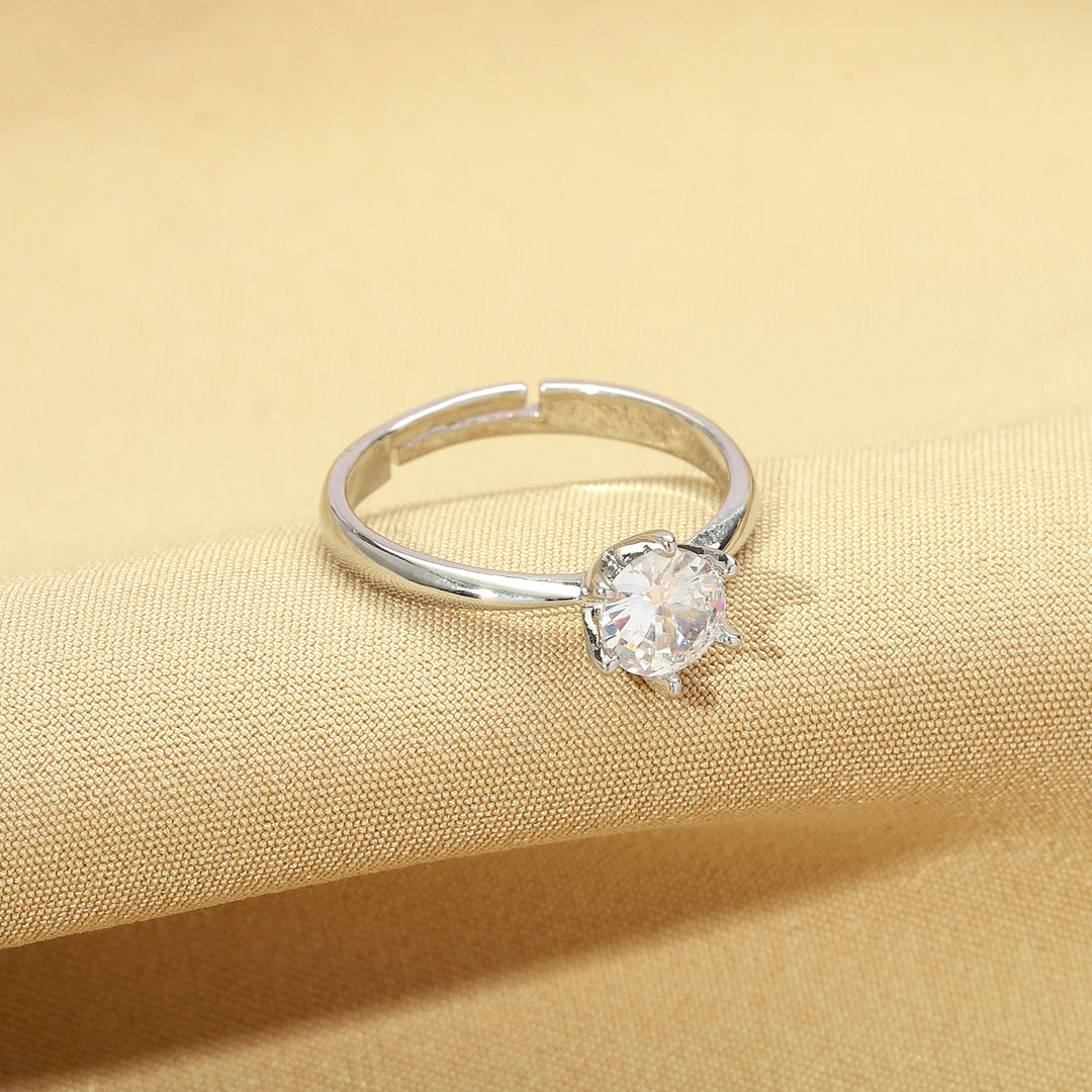 Brilliant Dazzling Crystal Ring