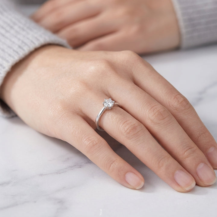 Celestial Sparkle Crystal Ring