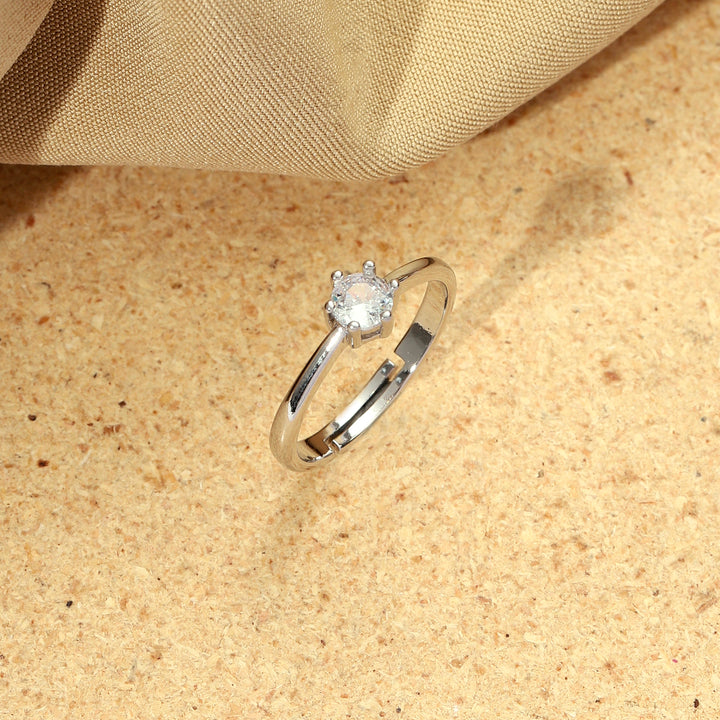 Unity Solitaire Couple ring