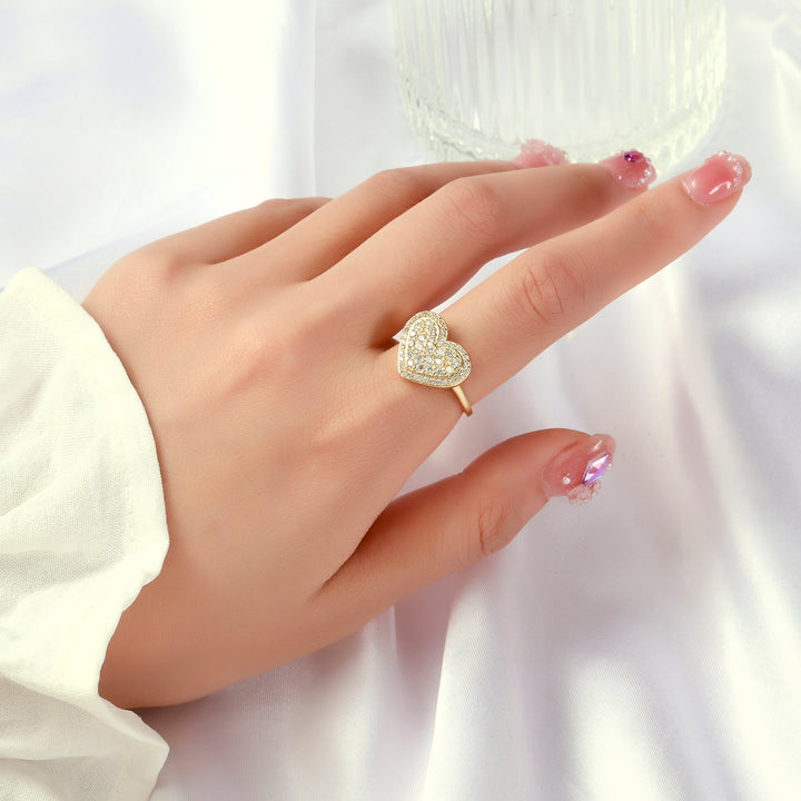 Loving Touch Heart Ring